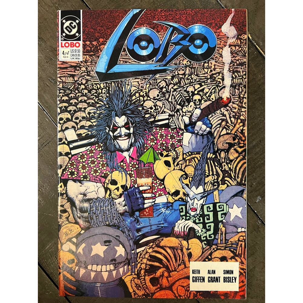 VINTAGE 1991 DC Comics "LOBO" #4 - M - Never opened!